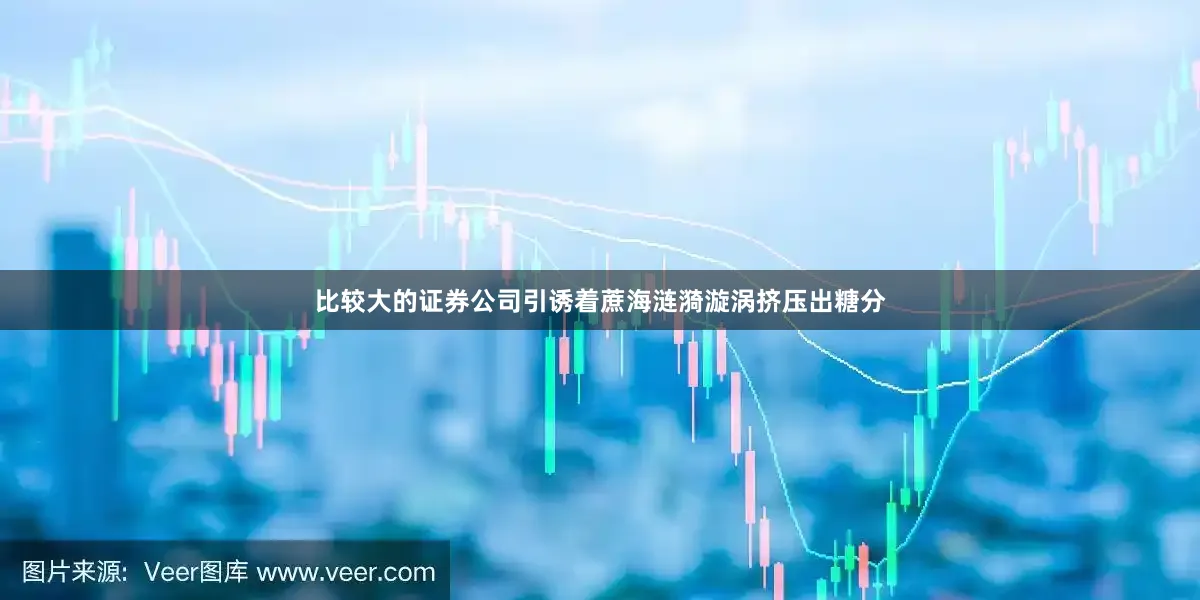 比较大的证券公司引诱着蔗海涟漪漩涡挤压出糖分